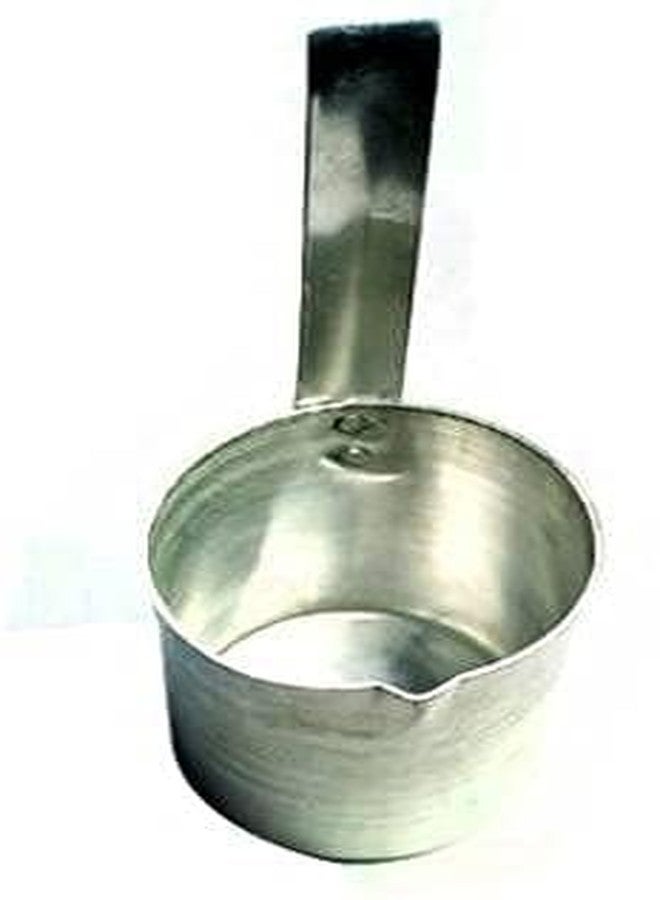 تي جي اس مجموعة TGS من أكواب قياس الحليب والزيت والسوائل التقليدية المصنوعة من الألومنيوم، مع ميزان ومقابض عمودية. تتكون المجموعة من 5 أكواب (50 مل، 100 مل، 200 مل، 500 مل، ولتر واحد). - Image 2